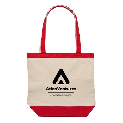 10 Oz. Cotton Canvas Tote Bag - 14 1/2" x 15 1/2"